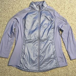Pale lavender lightweight jacket